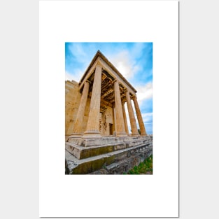 The North Porch, Erechtheion, Acropolis, Athens Posters and Art